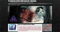 Desktop Screenshot of infanciadigna.org